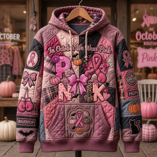 In October We Wear Pink Hoodie GFTOPND1971