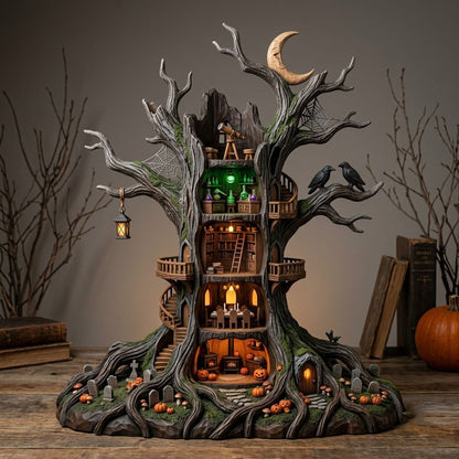 Hauntef Tree Wooden Block 3-Layers GFTOPND2042