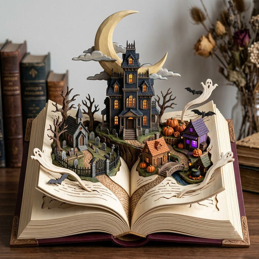 The Midnight Procession Wooden Block 3-Layers GFTOPND2045