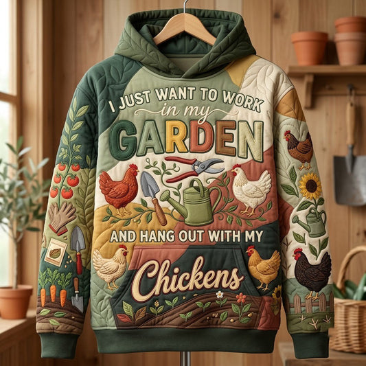 Hang Out With My Chicken Hoodie GFTOPND2076