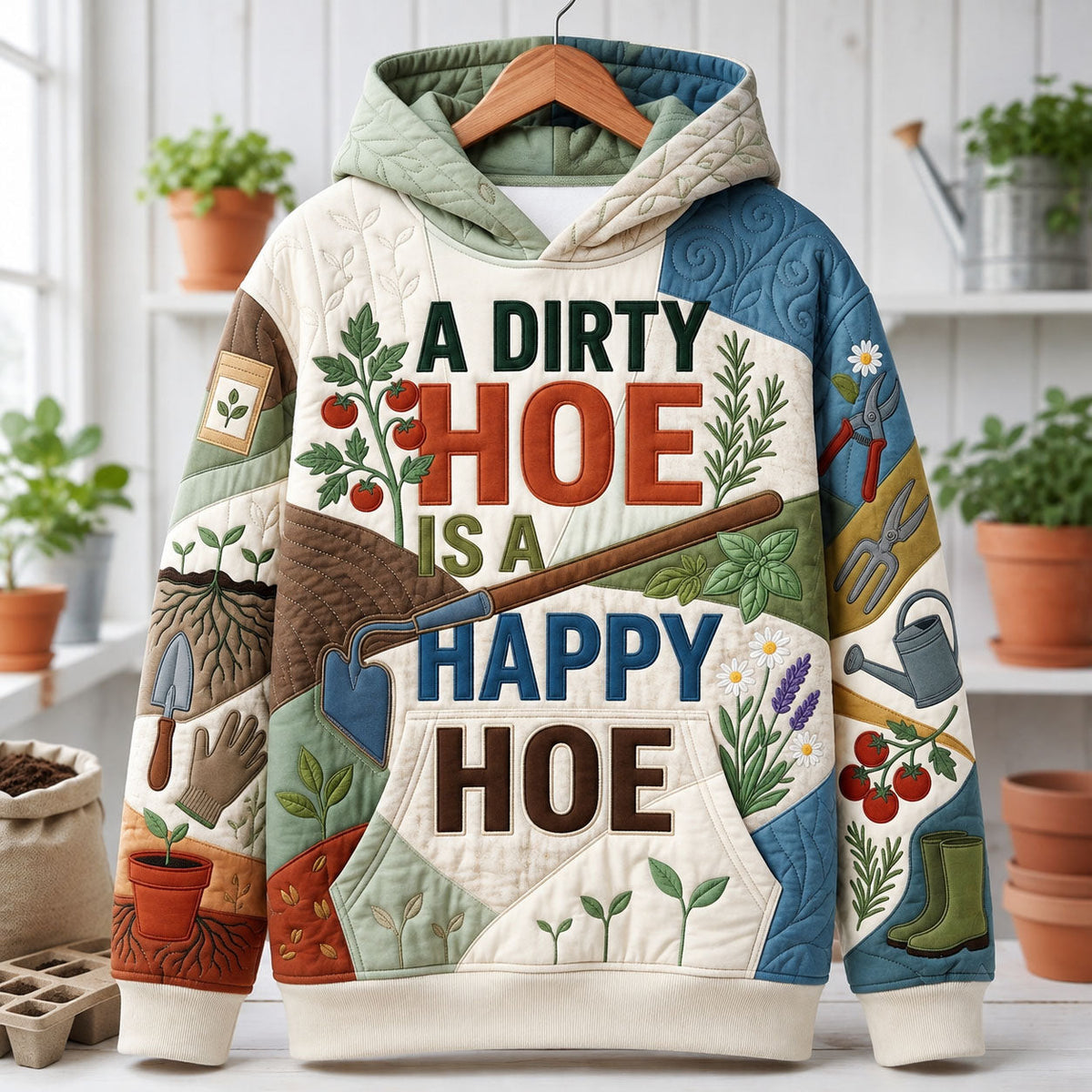 A Happy Hoe Hoodie GFTOPND2080