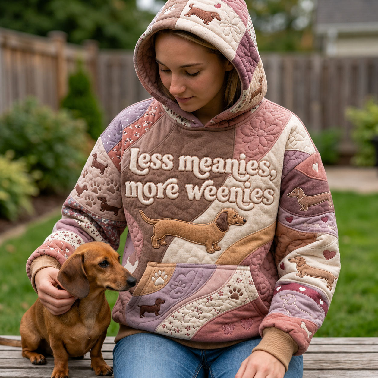 Less Meanies More Weenies Hoodie GFTOPND2204
