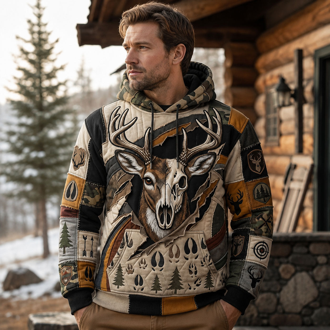 Wild Deer Hoodie GFTOPND2270