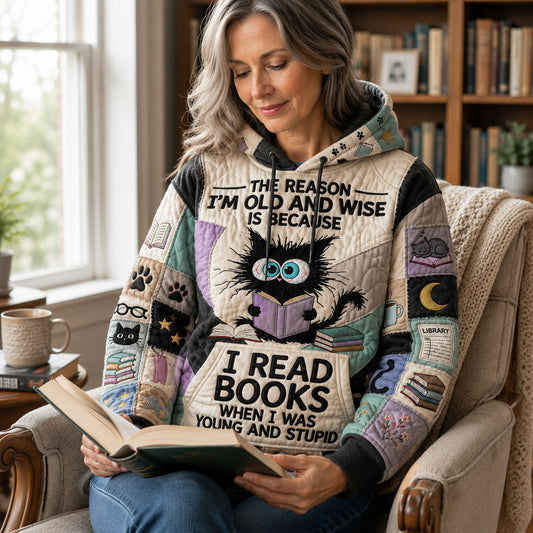 Reading Book Hoodie GFTOPND2309