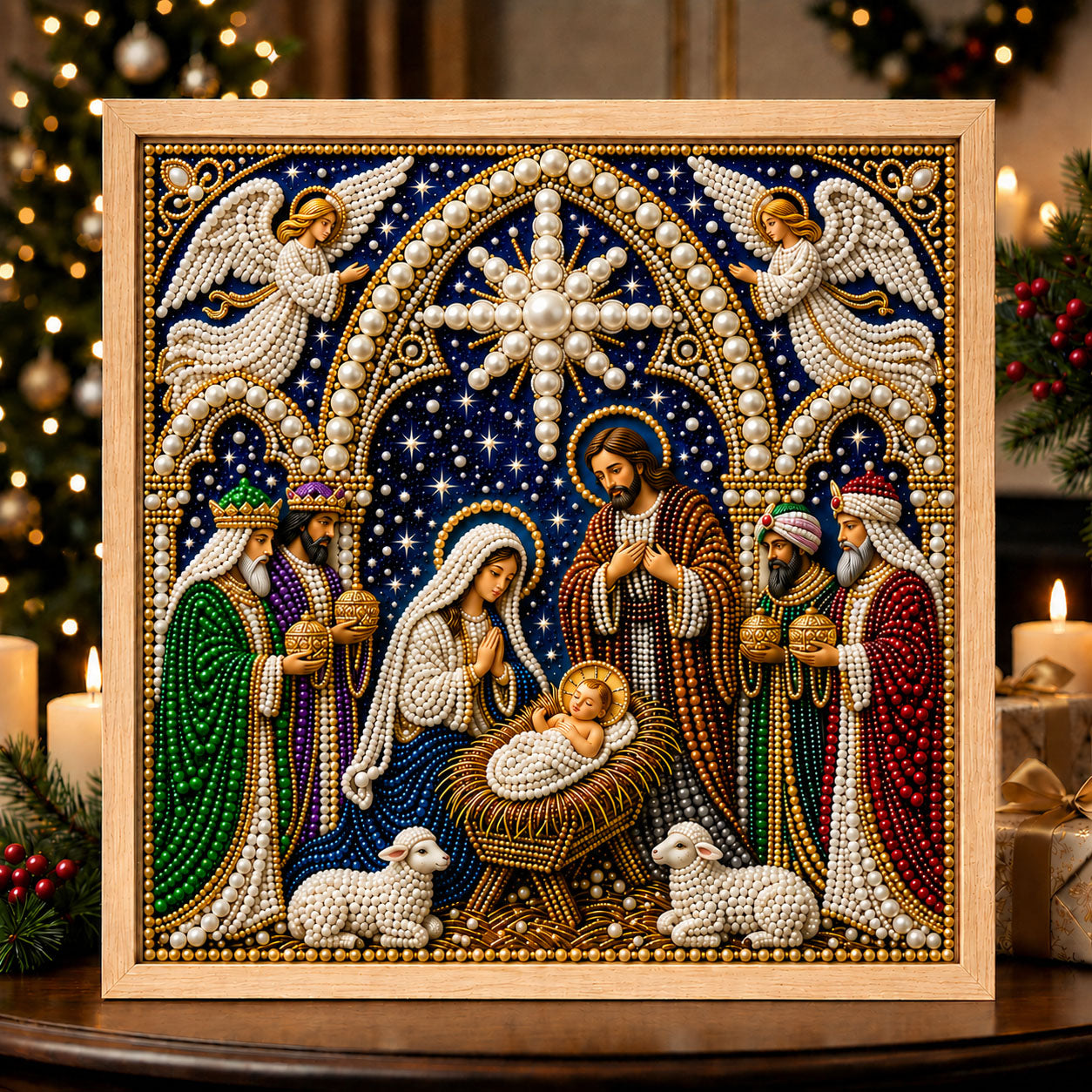 🔥 EARLY CHRISTMAS SALE 49% OFF - Nativity DIY Diamond Pearl Art Kit GFTOPND2375