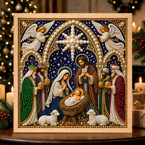 🔥 EARLY CHRISTMAS SALE 49% OFF - Nativity DIY Diamond Pearl Art Kit GFTOPND2375
