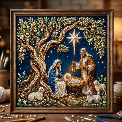🔥 EARLY CHRISTMAS SALE 49% OFF - Nativity DIY Diamond Pearl Art Kit GFTOPND2375
