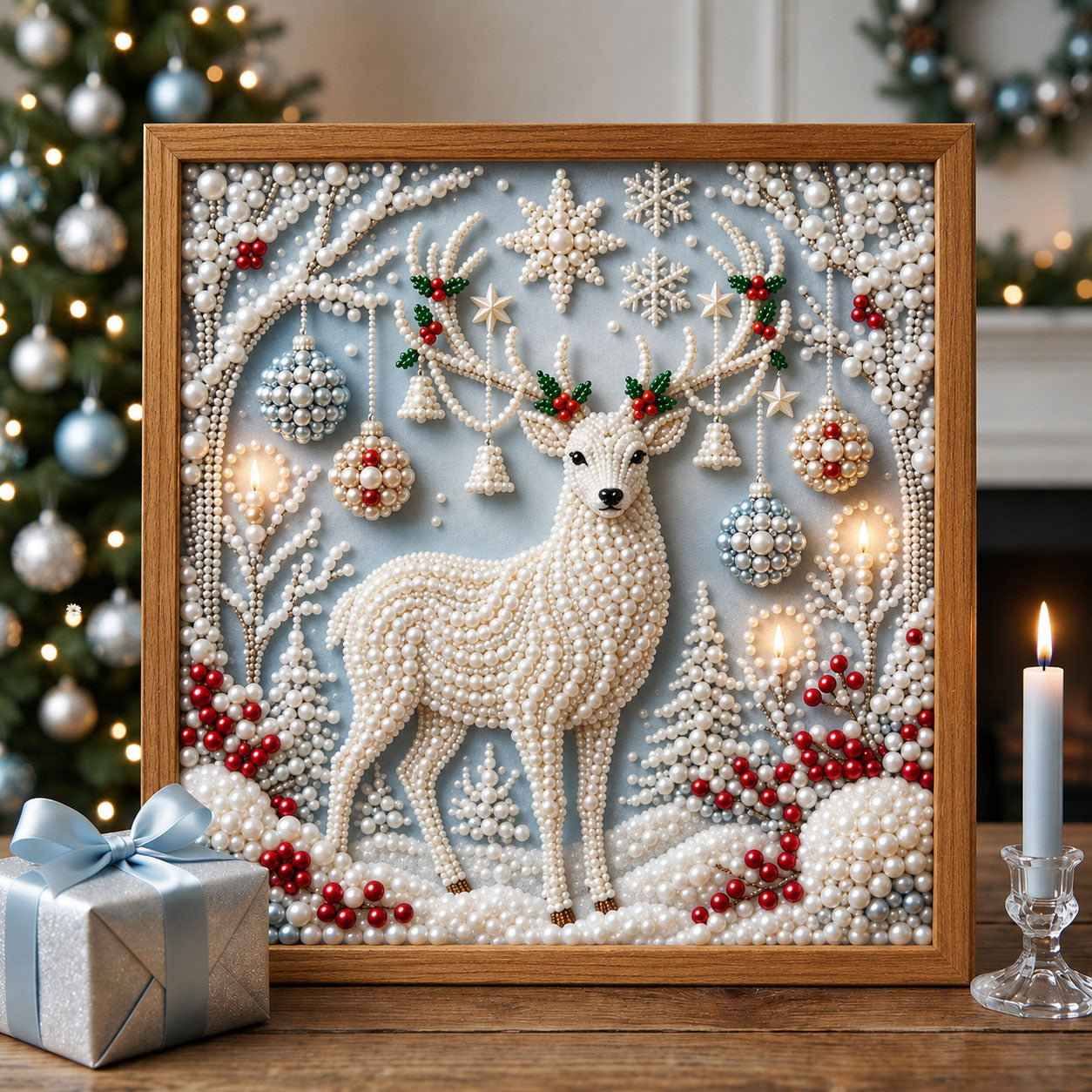 🔥 EARLY CHRISTMAS SALE 49% OFF - Christmas DIY Diamond Pearl Art Kit GFTOPND2376