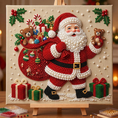 🔥 EARLY CHRISTMAS SALE 49% OFF - Santa Claus DIY Diamond Pearl Art Kit GFTOPND2377