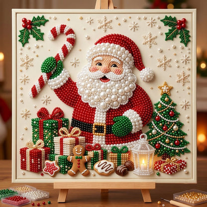 🔥 EARLY CHRISTMAS SALE 49% OFF - Santa Claus DIY Diamond Pearl Art Kit GFTOPND2377