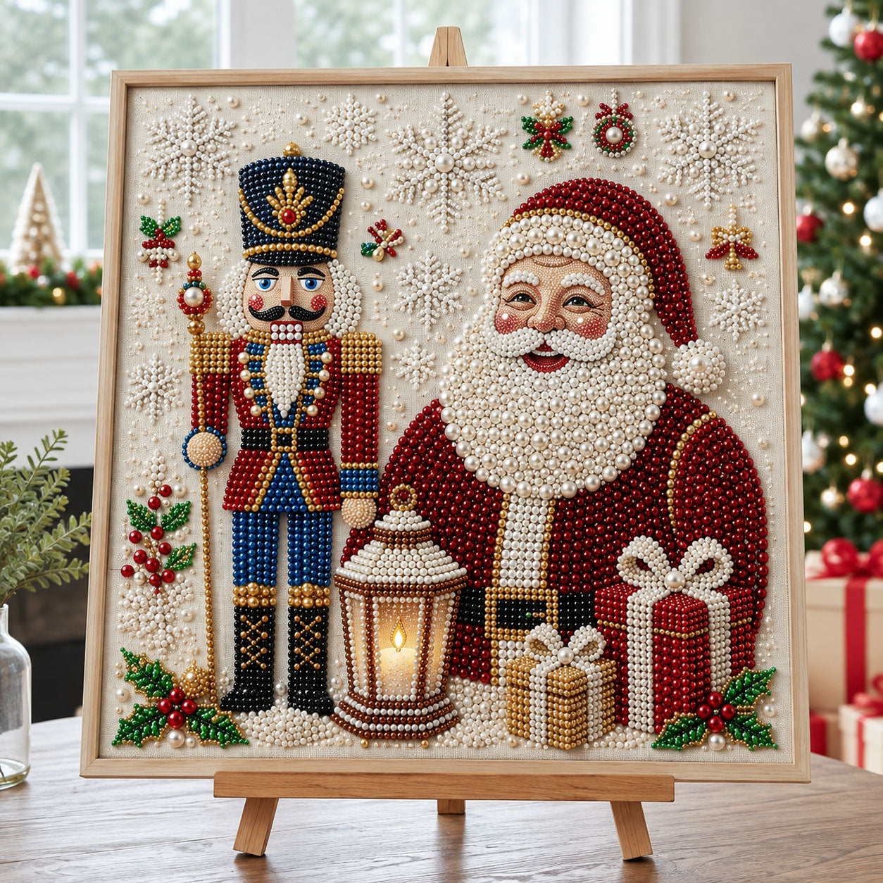 🔥 EARLY CHRISTMAS SALE 49% OFF - Santa Claus DIY Diamond Pearl Art Kit GFTOPND2377