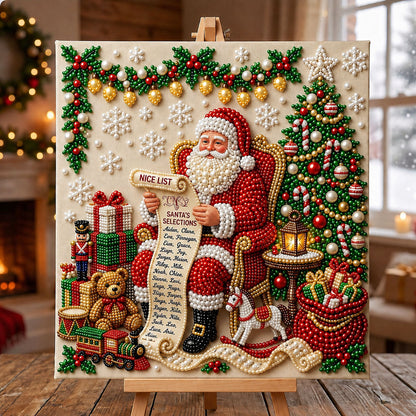 🔥 EARLY CHRISTMAS SALE 49% OFF - Santa Claus DIY Diamond Pearl Art Kit GFTOPND2377