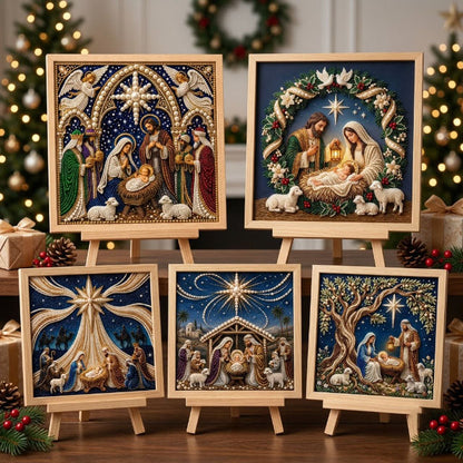 🔥 EARLY CHRISTMAS SALE 49% OFF - Nativity DIY Diamond Pearl Art Kit GFTOPND2375
