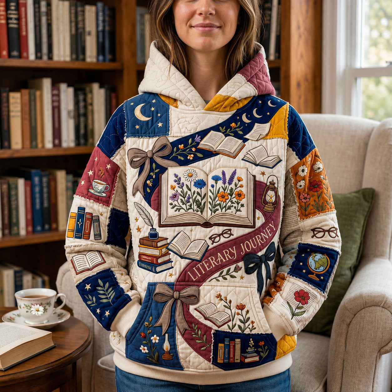 Literary Journey Hoodie GFTOPND2400
