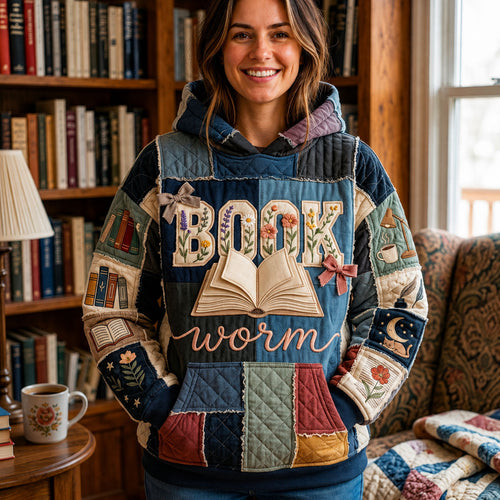 Book Worm Hoodie GFTOPND2401