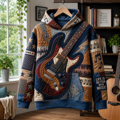 Life Is Better With Music Hoodie GFTOPND2407