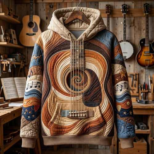 Vintage Guitar Hoodie GFTOPND2410