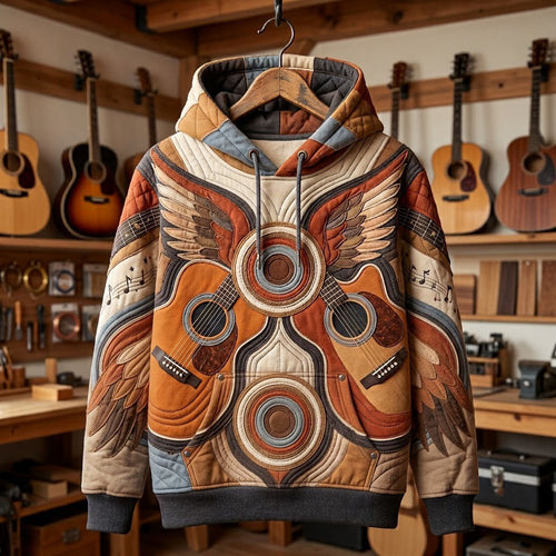 Twin Guitar Wings Hoodie GFTOPND2412