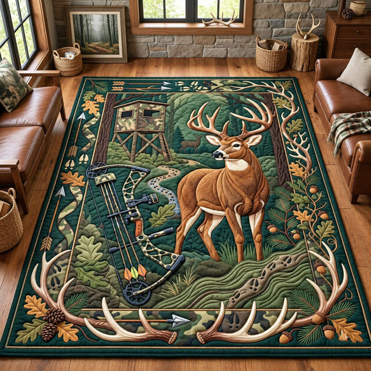 Deer Hunting Area Rug GFTOPND2651
