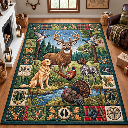 Hunting Outdoor Area Rug GFTOPND2653