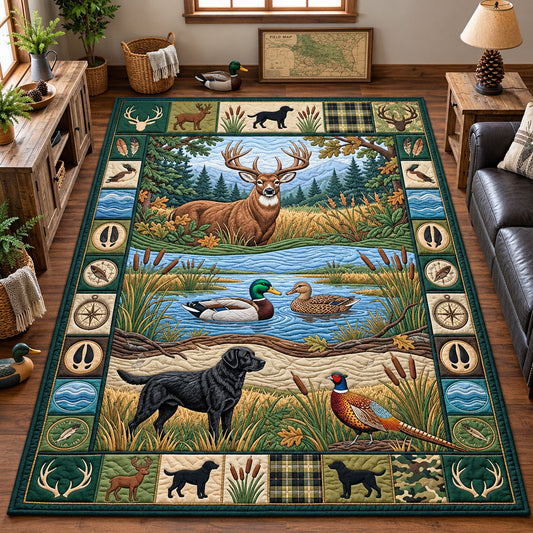Wildlife Hunting Area Rug GFTOPND2655