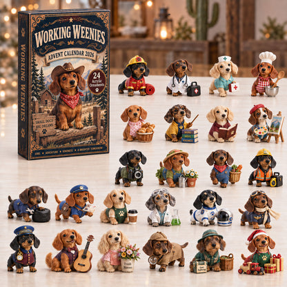 Working Weenies Advent Calendar 2026 GFTOPND2733