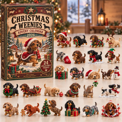 Christmas Weenies Advent Calendar 2026 GFTOPND2734