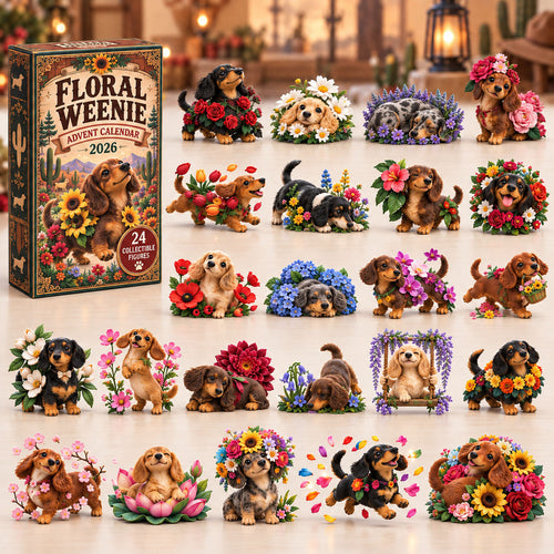 Floral Weenie Advent Calendar 2026 GFTOPND2736