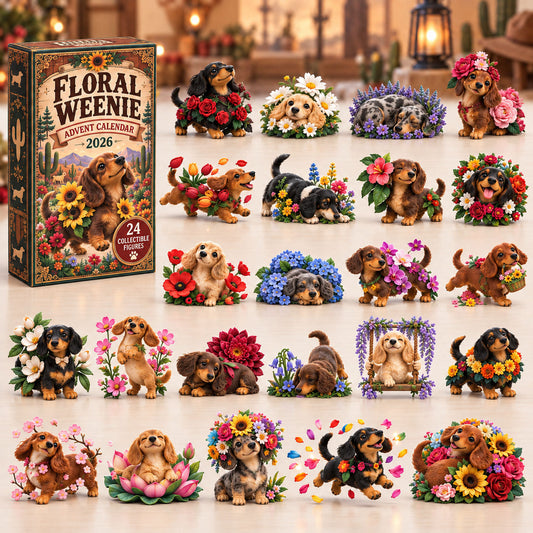 Floral Weenie Advent Calendar 2026 GFTOPND2736