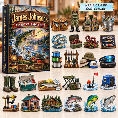 Fishing Joy Advent Calendar 2026 QTCUZ GFTOPND2746