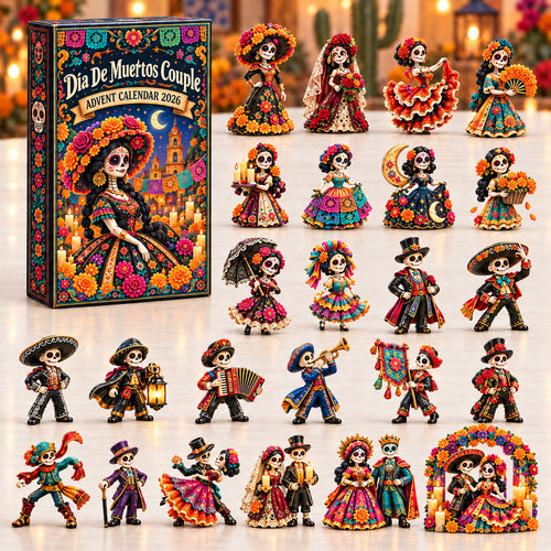 Dia De Muertos Couple Advent Calendar 2026 GFTOPND2753