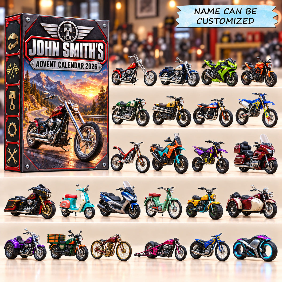 Moto Legends Advent Calendar 2026 QTCUZ GFTOPND2835