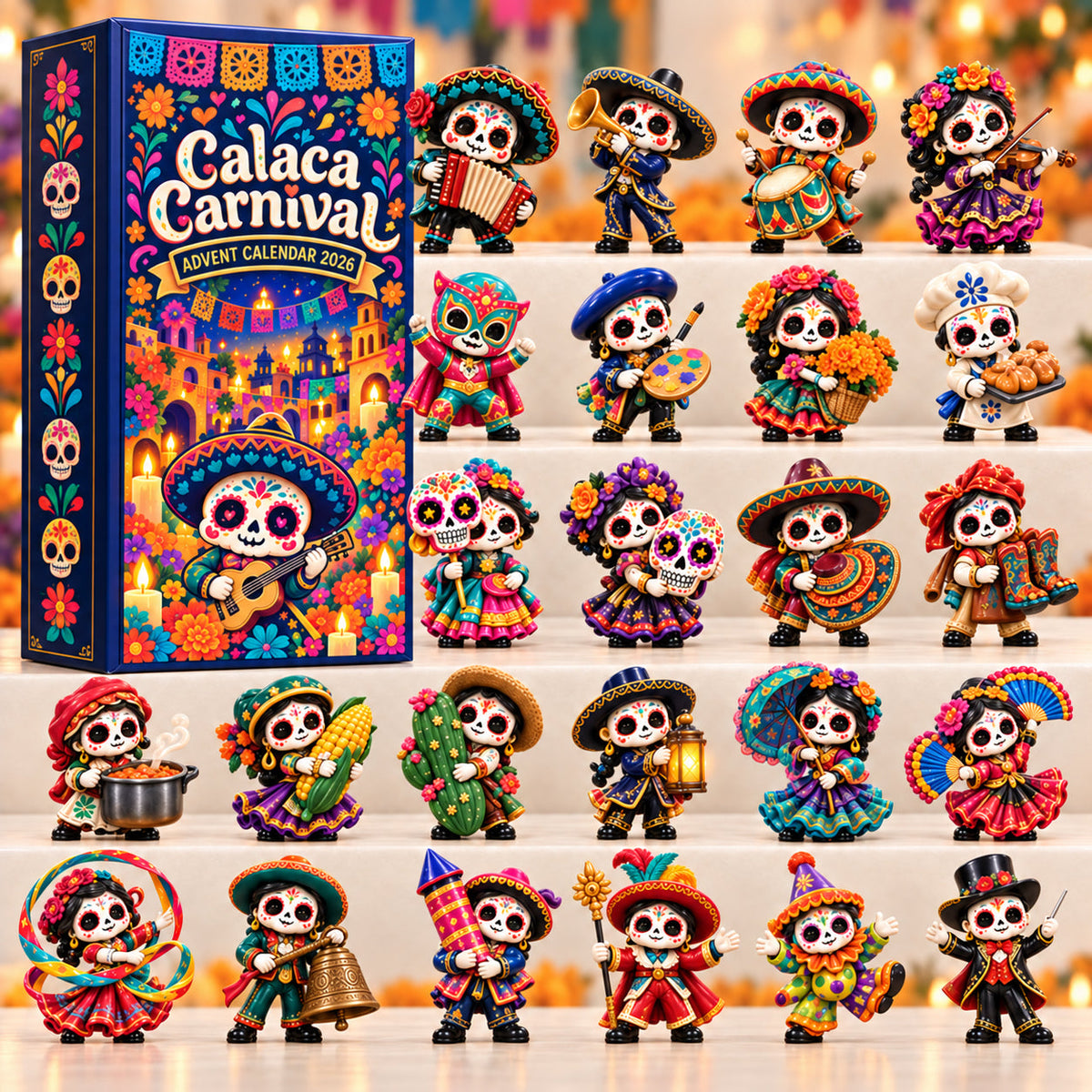 Calaca Carnival Advent Calendar 2026 GFTOPND2838
