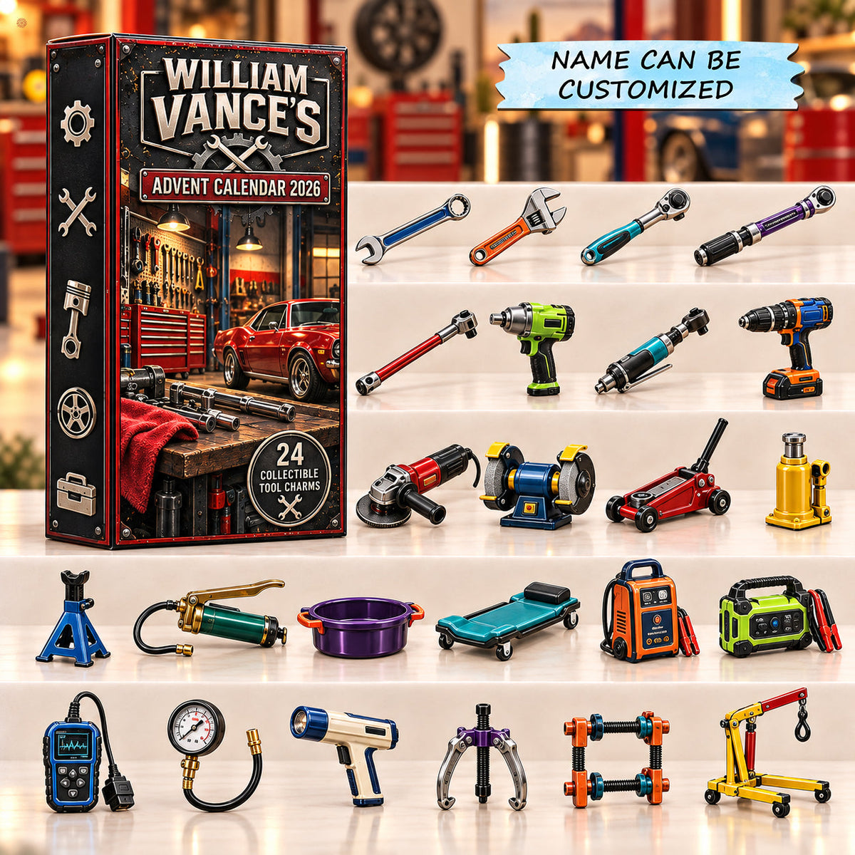 Garage Legends Advent Calendar 2026 QTCUZ GFTOPND2871
