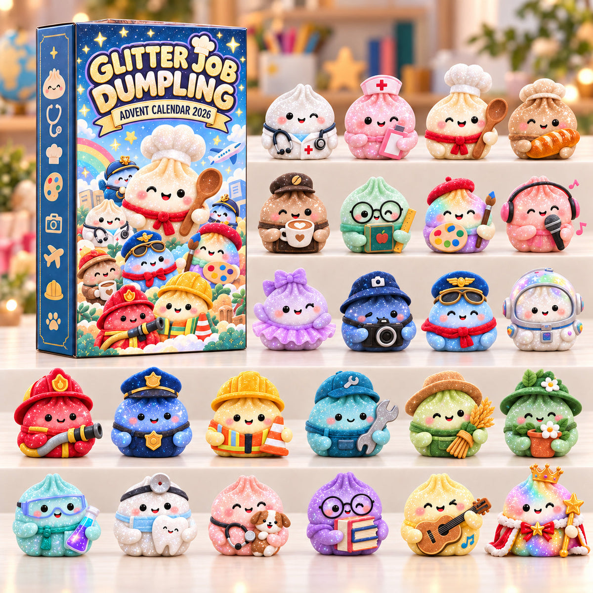 Glitter Job Dumpling Advent Calendar 2026 GFTOPND2888