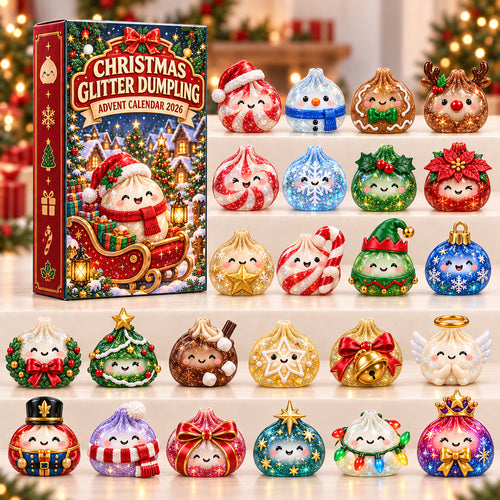 Christmas Glitter Dumpling Advent Calendar 2026 GFTOPND2910