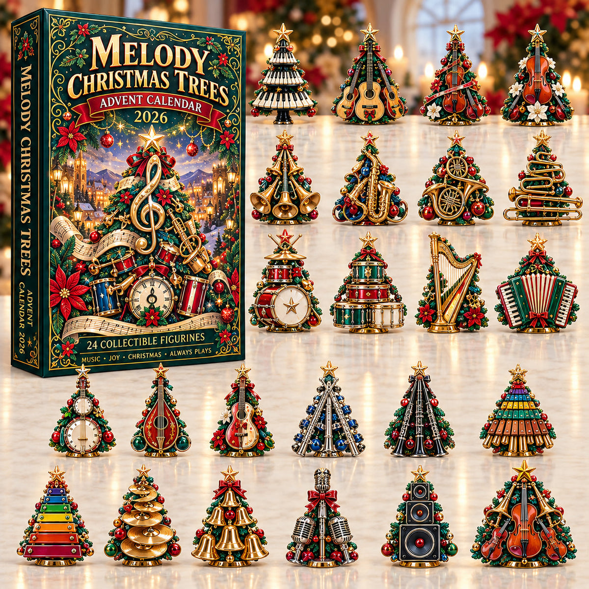 Melody Christmas Trees Advent Calendar 2026 GFTOPND2926