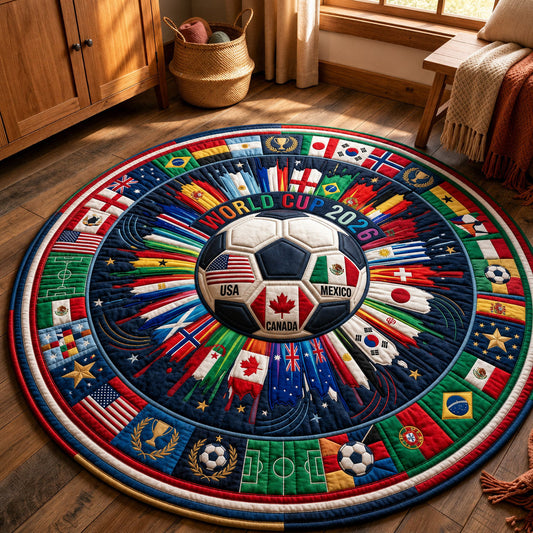 FIFA World Cup 2026 Quilted Round Mat GFTOPND294