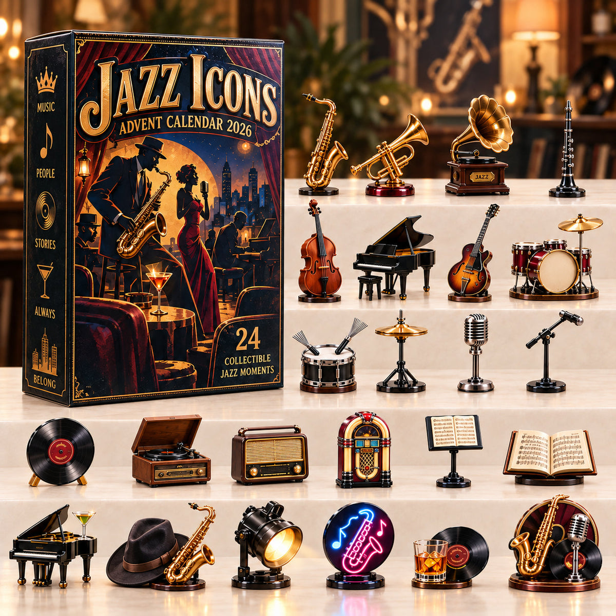Jazz Icons Advent Calendar 2026 GFTOPND2949