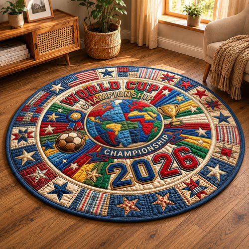 FIFA World Cup 2026 Quilted Round Mat GFTOPND295