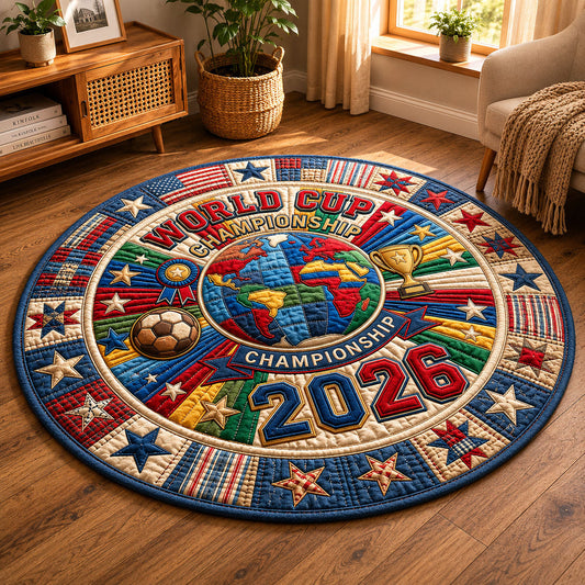 FIFA World Cup 2026 Quilted Round Mat GFTOPND295