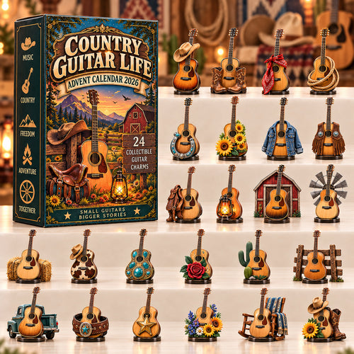 Country Guitar Life Advent Calendar 2026 GFTOPND2956