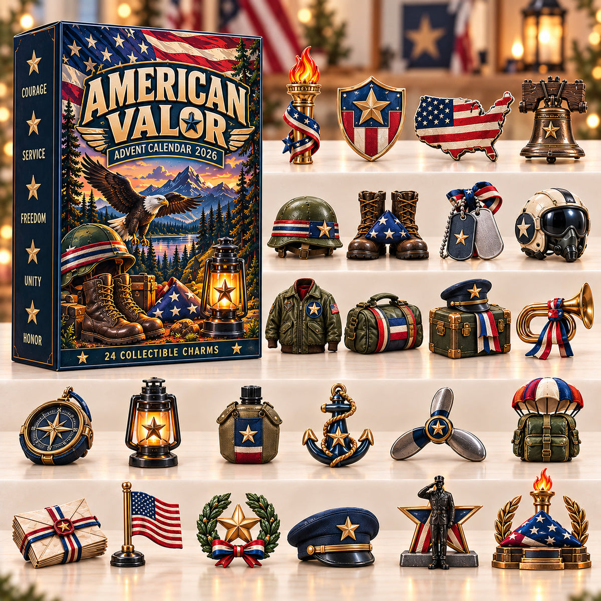 American Valor Advent Calendar 2026 GFTOPND2959