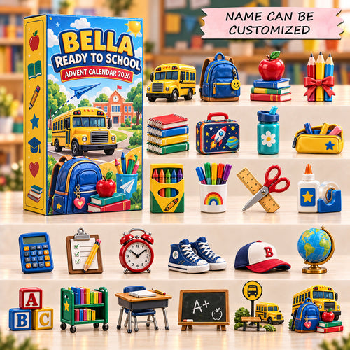 Ready To School Advent Calendar 2026 QTCUZ GFTOPND2964