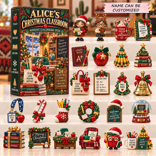 Christmas Classroom Advent Calendar 2026 QTCUZ GFTOPND2966