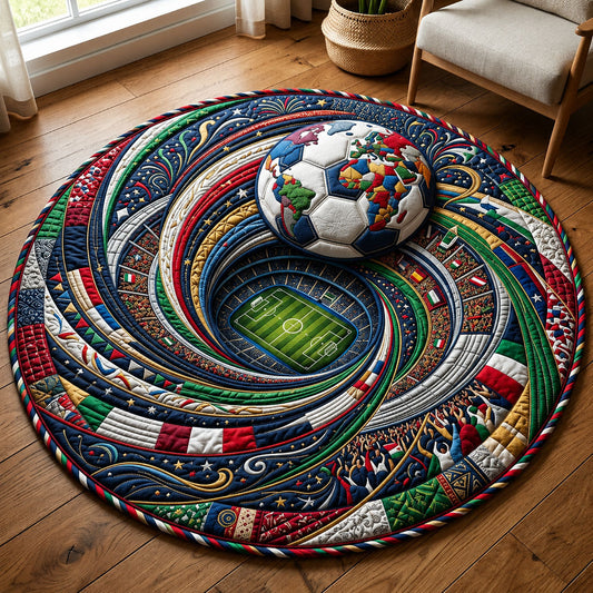 World Cup Stadium Tunnel Quilted Round Mat GFTOPND297