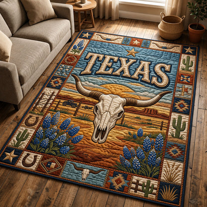 Texas Longhorn Area Rug GFTOPND299