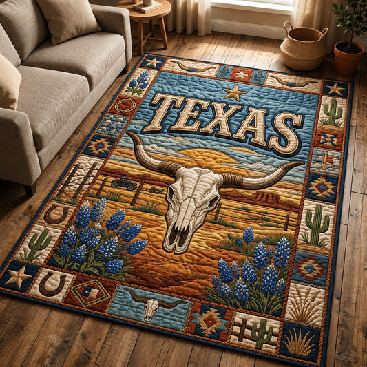 Texas Longhorn Area Rug GFTOPND299