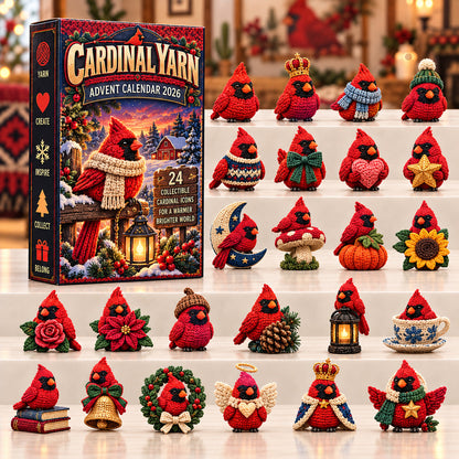 Cardinal Yarn Advent Calendar 2026 GFTOPND3002