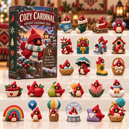 Cozy Cardinal Advent Calendar 2026 GFTOPND3003